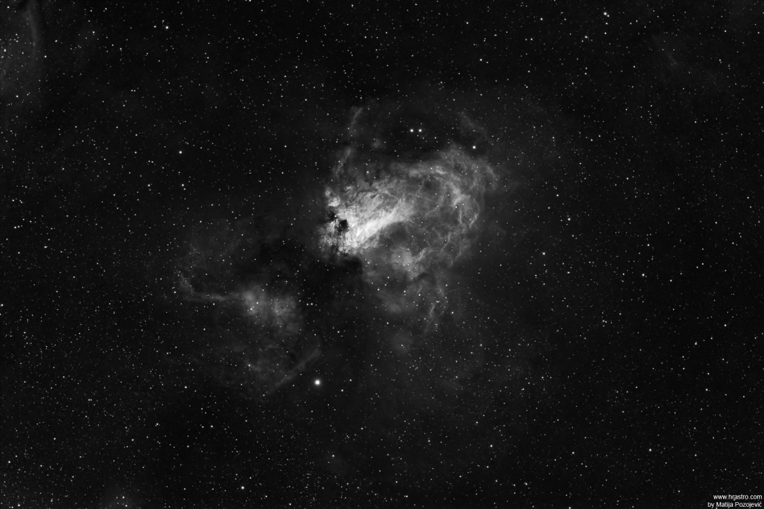 M17 Swan/Omega Nebula