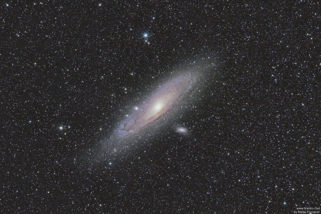 M31 Andromeda Galaxy Widefield