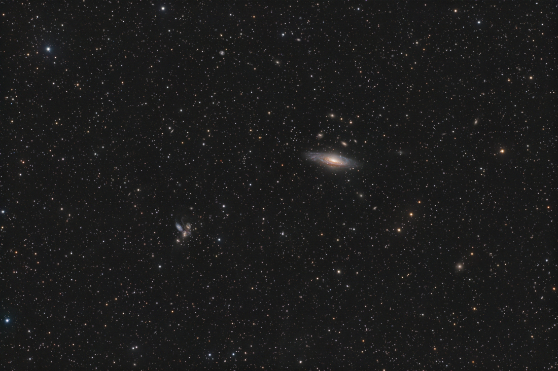 NGC7331 + Stephan's Quintet