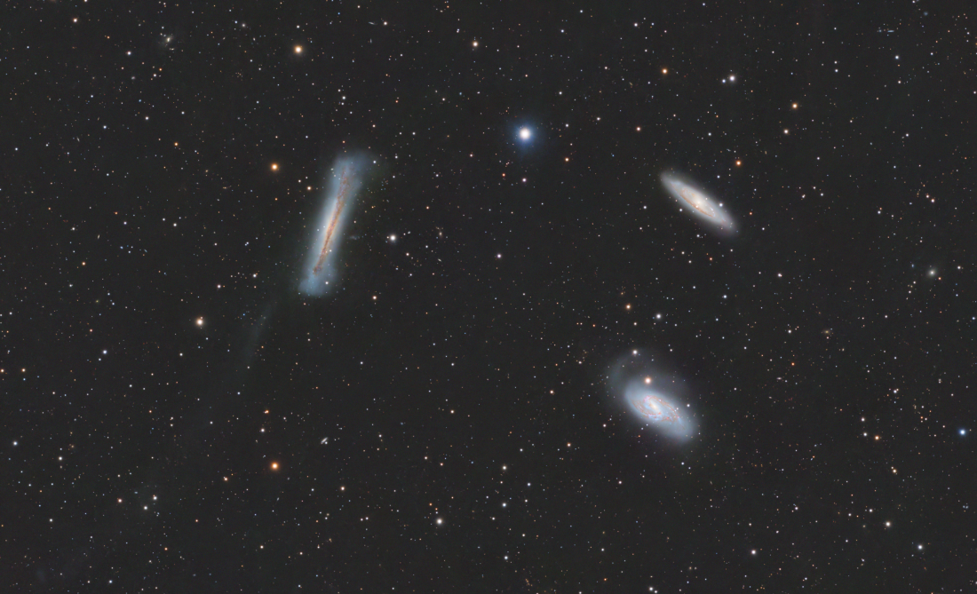 The Leo Triplet (also known as the M66 Group)