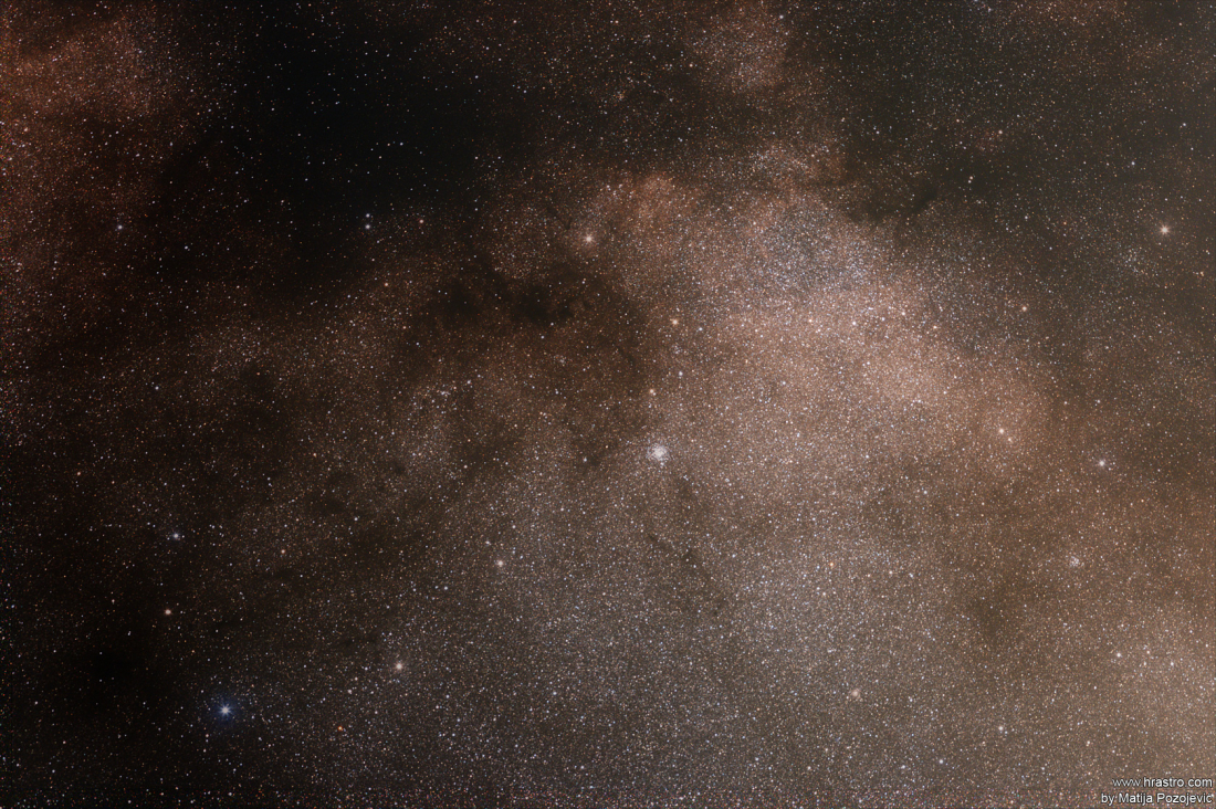 Scutum Star Cloud, M11 (Wild duck) widefield