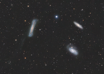 The Leo Triplet (also known as the M66 Group)